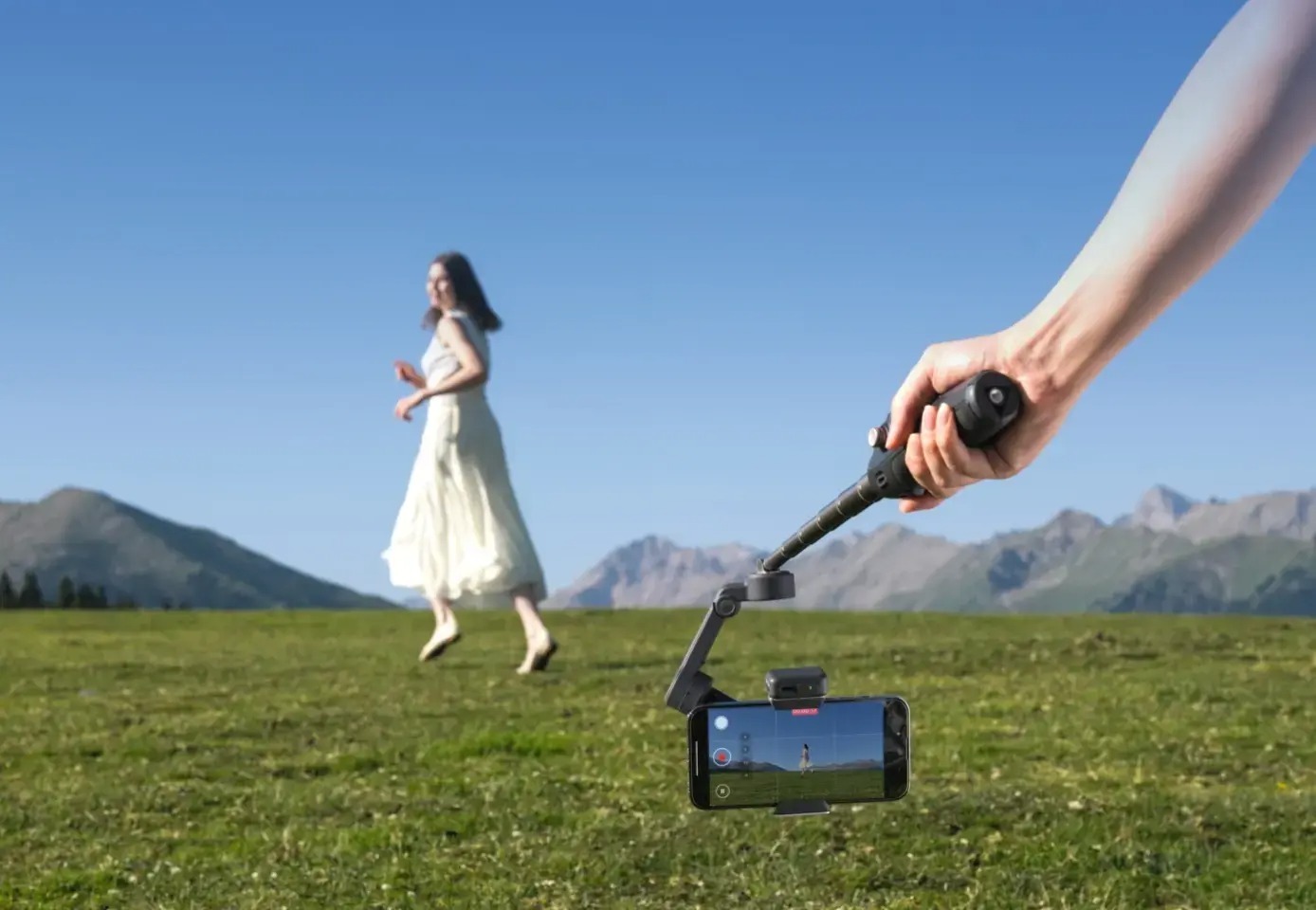 DJI Osmo Mobile 8 — слежение ActiveTrack