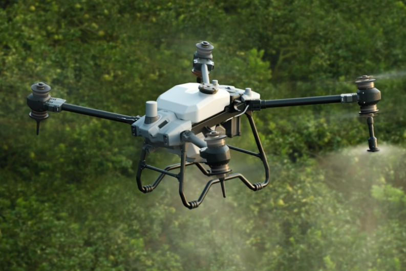 Опрыскивание DJI Agras T40