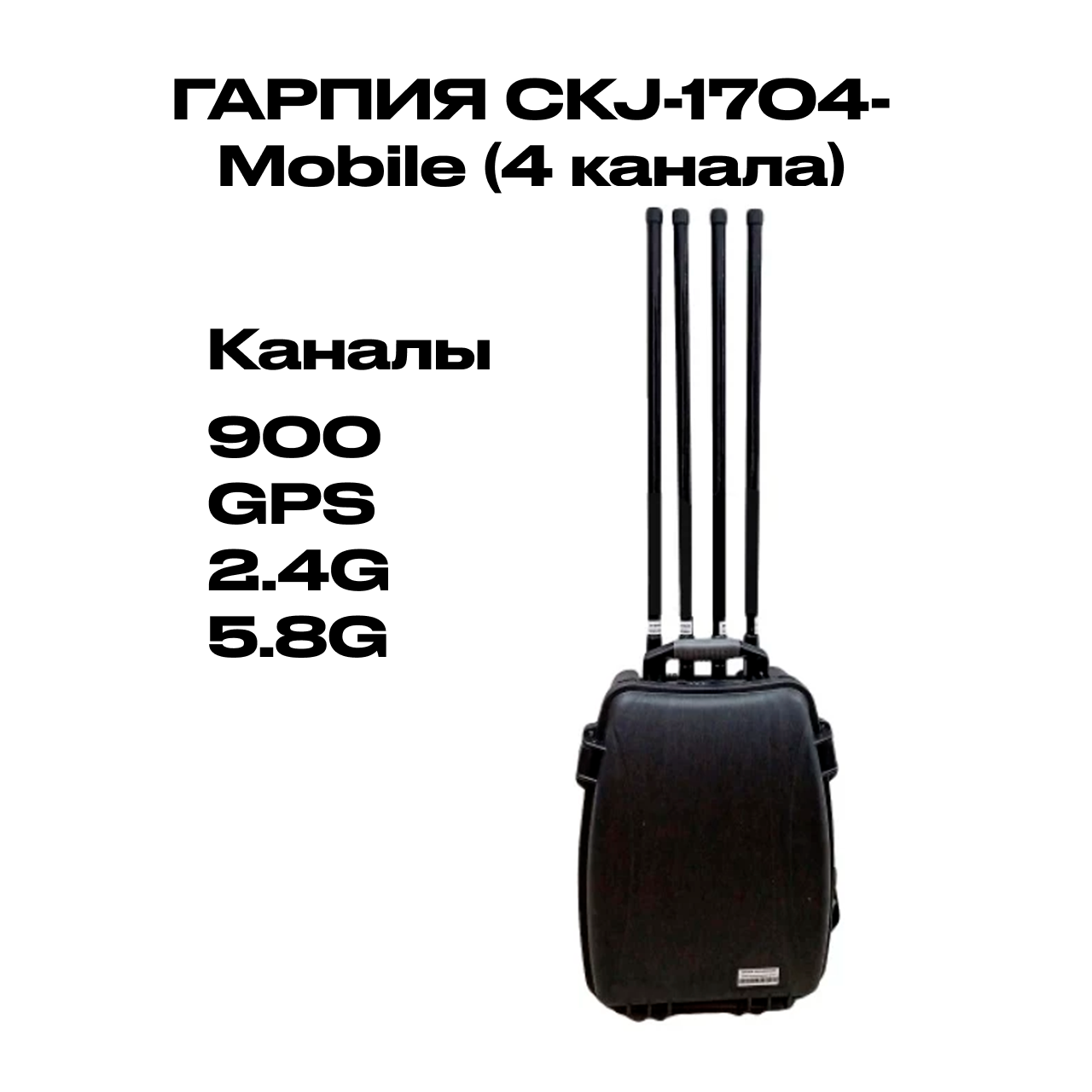 ГАРПИЯ CKJ-1704-Mobile (4 канала)