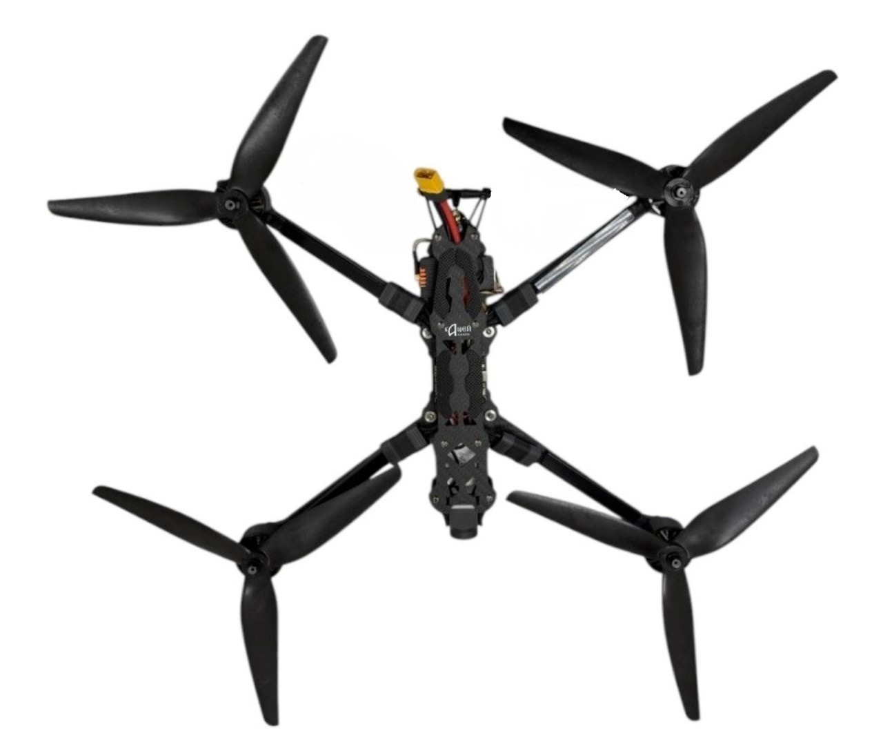 FPV-дрон Кащей 10" под оптоволокно