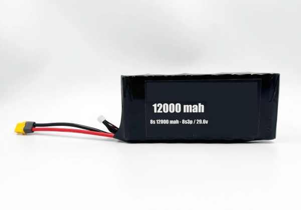 АКБ 12000 mah /8s 12000 mah - 8s3p/29.6v